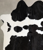 Black and White Cowhide Rug #A43680