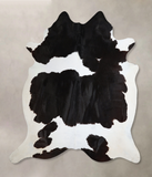 Black and White Cowhide Rug #A43684