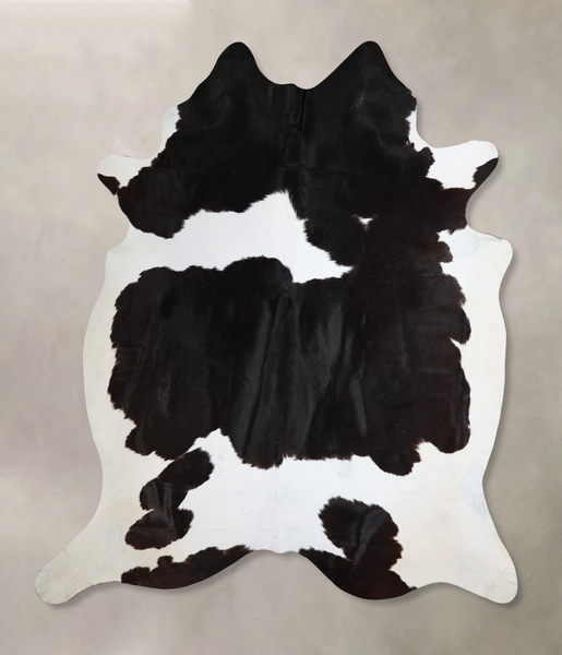 Black and White Cowhide Rug #A43684
