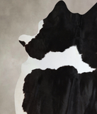 Black and White Cowhide Rug #A43684