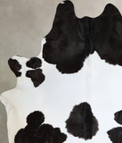 Black and White Cowhide Rug #A43689