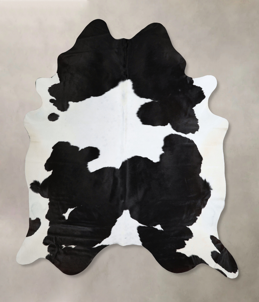 Black and White Cowhide Rug #A43692