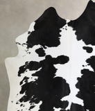 Black and White Cowhide Rug #A43696
