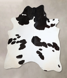 Black and White Cowhide Rug #A43697