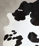 Black and White Cowhide Rug #A43697