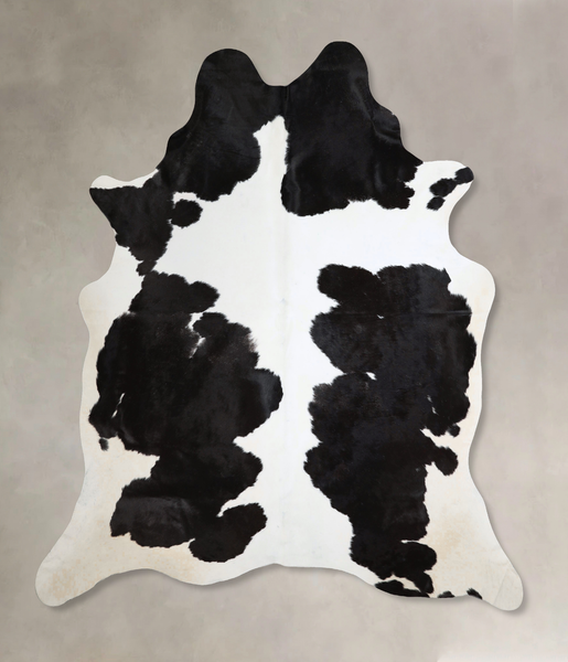 Black and White Cowhide Rug #A43701