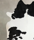 Black and White Cowhide Rug #A43714