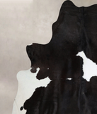 Black and White Cowhide Rug #A43735