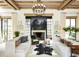 Black and White Cowhide Rug #A43735