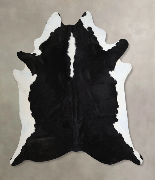 Black and White Cowhide Rug #A43737