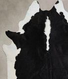 Black and White Cowhide Rug #A43737