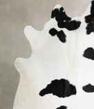 Black and White Cowhide Rug #A43740