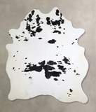 Black and White Cowhide Rug #A43743