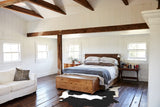 Black and White Cowhide Rug #A43744