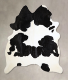 Black and White Cowhide Rug #A43753
