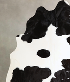 Black and White Cowhide Rug #A43756