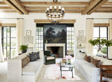 Salt and Pepper Brown Cowhide Rug #A43766