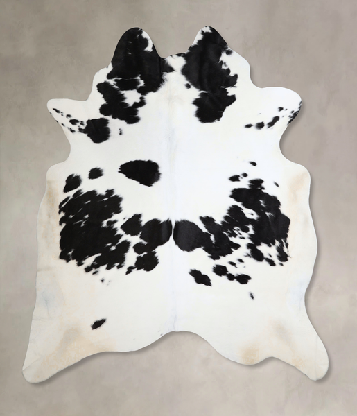 Black and White Cowhide Rug #A43804