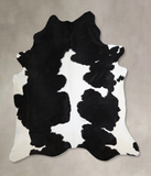 Black and White Cowhide Rug #A43806