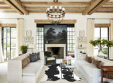 Black and White Cowhide Rug #A43806