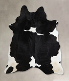 Black and White Cowhide Rug #A43807