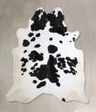 Black and White Cowhide Rug #A43823