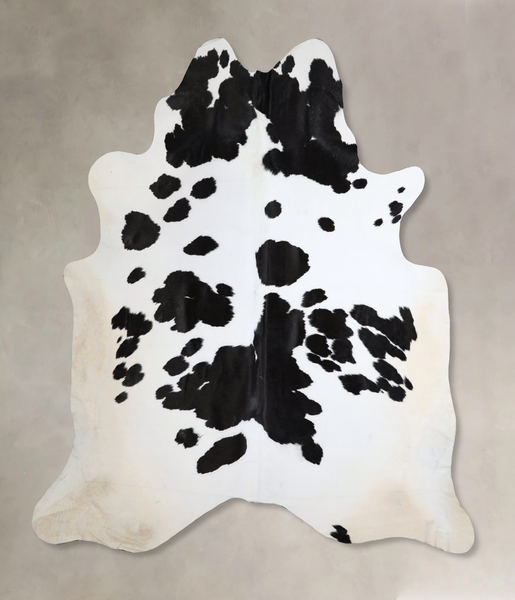 Black and White Cowhide Rug #A43823