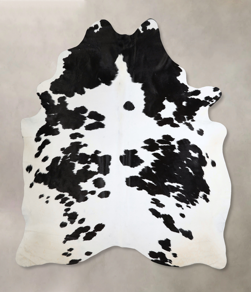Black and White Cowhide Rug #A43824