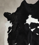 Black and White Cowhide Rug #A43827