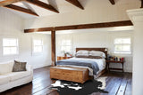 Black and White Cowhide Rug #A43827