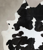 Black and White Cowhide Rug #A43843