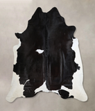 Black and White Cowhide Rug #A43865