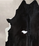 Black and White Cowhide Rug #A43865