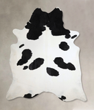 Black and White Cowhide Rug #A43870