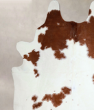 Brown and White Cowhide Rug #A43880