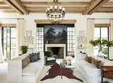 Brown and White Regular Cowhide Rug #A43895