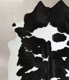 Black and White Cowhide Rug #A43906