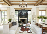 Brown and White Cowhide Rug #A43943