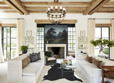 Black and White Cowhide Rug #A44089