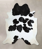 Black and White Cowhide Rug #A44092