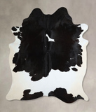 Black and White Cowhide Rug #A44098