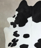 Black and White Cowhide Rug #A44146