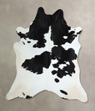 Black and White Cowhide Rug #A44148