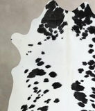 Black and White Cowhide Rug #A44154