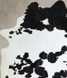 Black and White Cowhide Rug #A44156