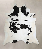 Black and White Cowhide Rug #A44234