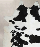Black and White Cowhide Rug #A44234