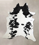 Black and White Cowhide Rug #A44298