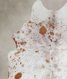 Salt and Pepper Brown Cowhide Rug #A44307