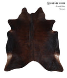 Dark Brindle Cowhide Rug #A4431